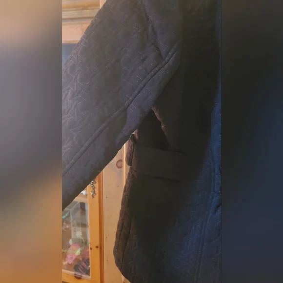 M Collection Black Fall Jacket - Picture 4 of 5